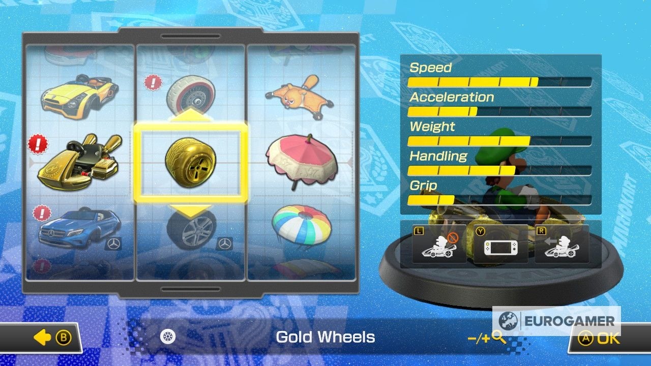 How to unlock Gold Mario and Gold kart parts in Mario Kart 8 Deluxe